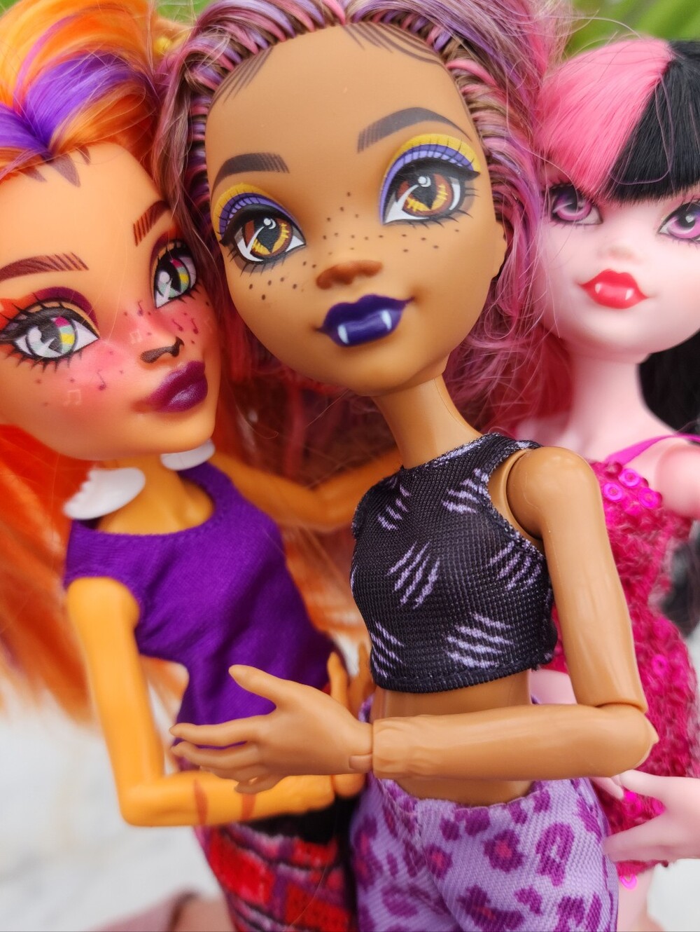 Monster High Lot Toralei Clawdine Draculaura Buried Secrets Scaremaster Gen 3